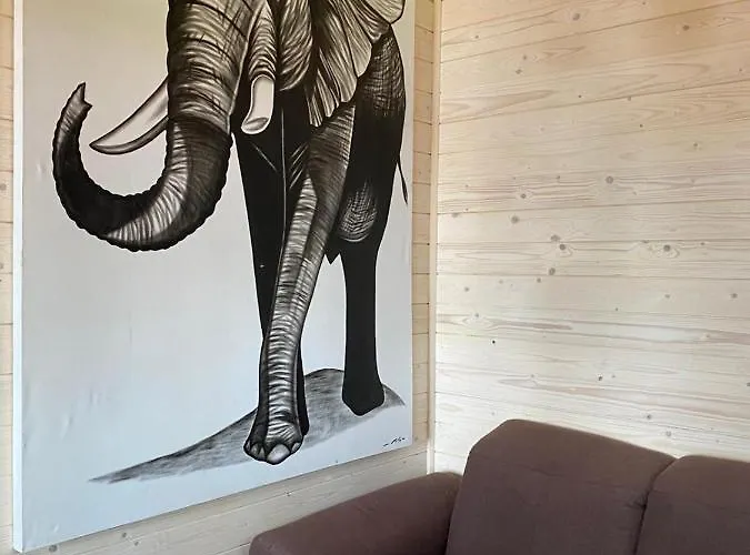 Semesterbostad Dziesiatka Nad Samym Jeziorem - Pierwsza Linia Borsk