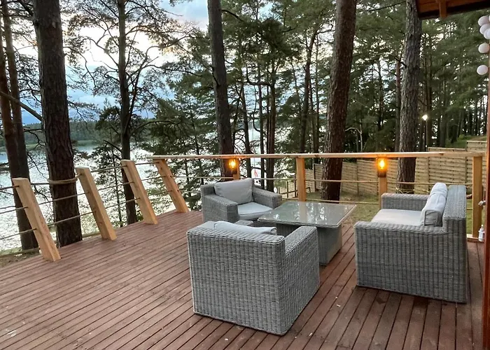 Dziesiatka Nad Samym Jeziorem - Pierwsza Linia Сasa de vacaciones Borsk