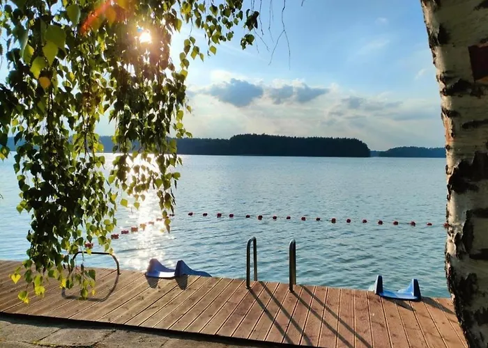 Сasa de vacaciones Dziesiatka Nad Samym Jeziorem - Pierwsza Linia