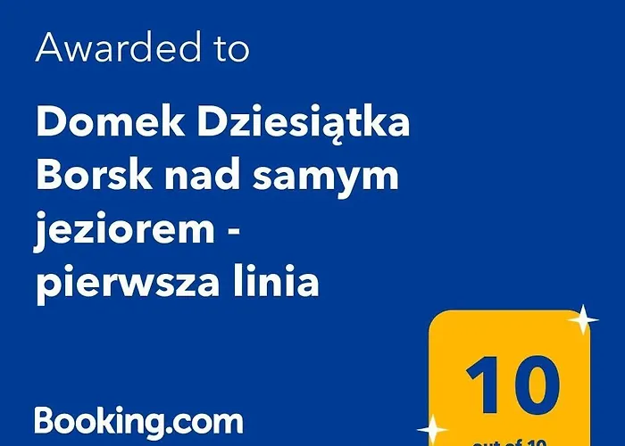 Dziesiatka Nad Samym Jeziorem - Pierwsza Linia Semesterbostad Borsk
